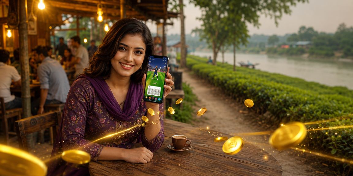 ময়মনসিংহ চা বাগানে ক্রিকেট বেটিং গেম উপভোগ